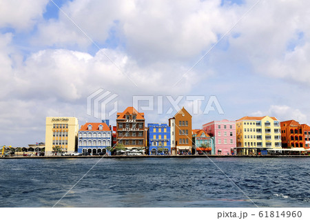 View of downtown Willemstad. Curacao, View of downtown Willemstad. Curacao, 61814960