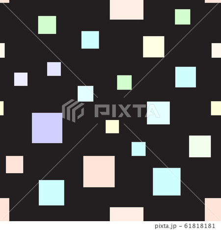 Random square pattern. Seamless vector background 61818181