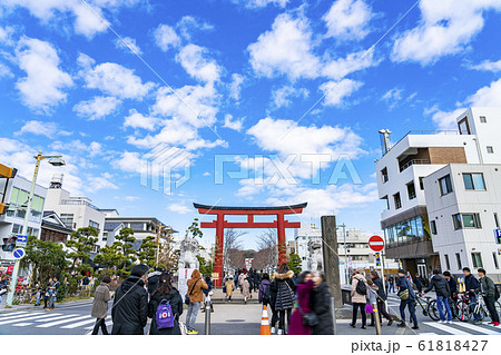 【神奈川県】鎌倉 正月の鶴岡八幡宮 【神奈川県】鎌倉 正月の鶴岡八幡宮 61818427