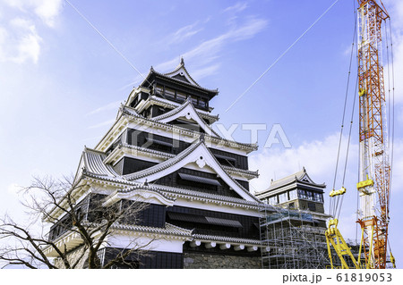 今こそ見に行く価値がある熊本城 （2020年1月3日撮影） 61819053