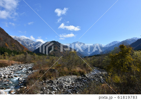 剱岳　早月川　伊折橋からの眺め 61819783