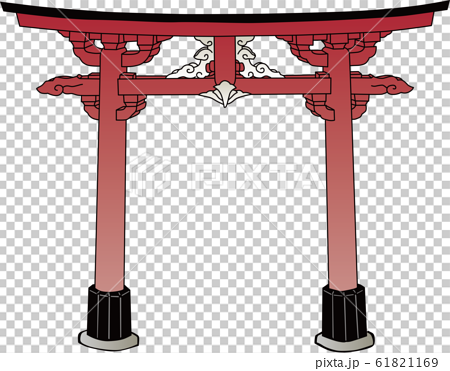 Ukiyo E Torii Part 4 Stock Illustration
