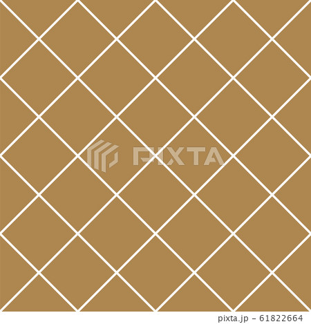Seamless geometric pattern in golden and white. 61822664