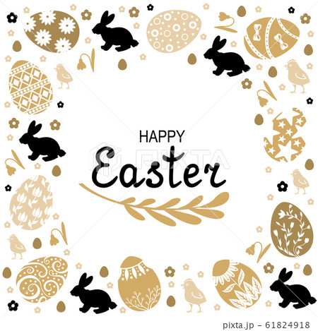 Easter decorative card Easter decorative card 61824918