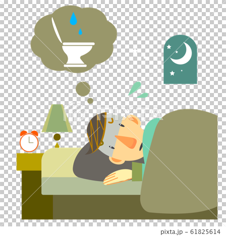 睡眠トラブル　トイレ 61825614