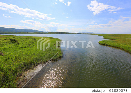 夏のコムケ湖(北海道紋別市) 夏のコムケ湖(北海道紋別市) 61829073