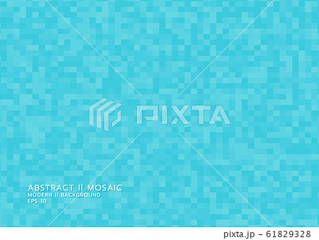 Abstract mosaic background modern background pixel 61829328