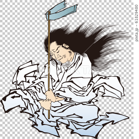 浮世絵　祈祷師　その1 61829480