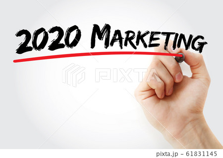 2020 Marketing for new business with marker 2020 Marketing for new business with marker 61831145