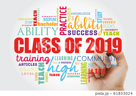 CLASS OF 2019 word cloud collage CLASS OF 2019 word cloud collage 61833024