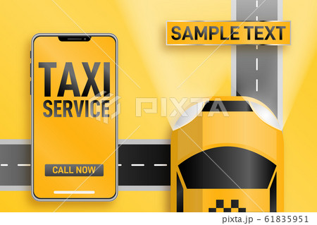 Taxi service. Online Taxi service. Online 61835951