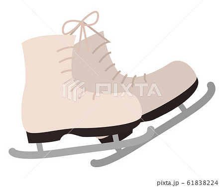 Shoes With Blade For Figure Skating In Winterのイラスト素材 6124