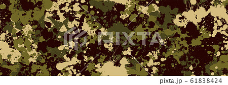 迷彩パターン-シームレス 61838424