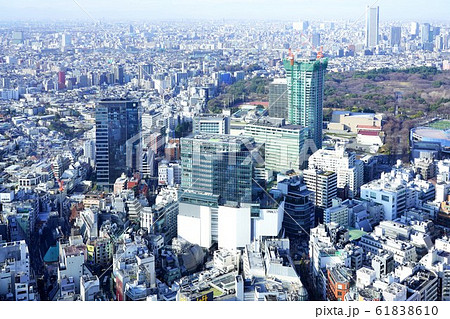 東京・渋谷周辺（SHIBUYA　SKYより） 61838610