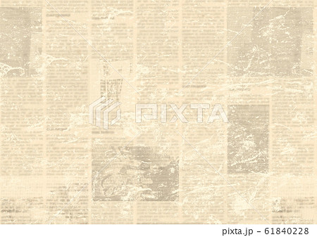 Old vintage grunge newspaper paper texture 61840228
