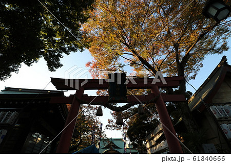 君の名はの聖地、東京の四谷の須賀神社 61840666