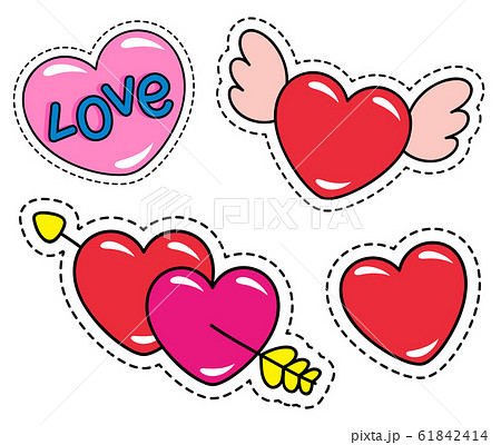 Winged Hearts and Shapes with Arrows Collection Winged Hearts and Shapes with Arrows Collection 61842414