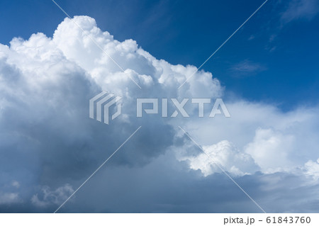 夏空 入道雲 積乱雲 (8月) 夏空 入道雲 積乱雲 (8月) 61843760