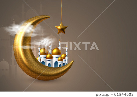 Ramadan Kareem vector illustration. 61844605