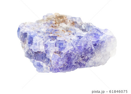 aw Tanzanite (violet zoisite) gemstone isolated 61846075