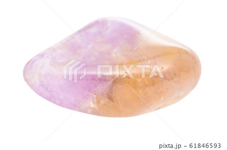 polished Ametrine (trystine, bolivianite) gemstone 61846593