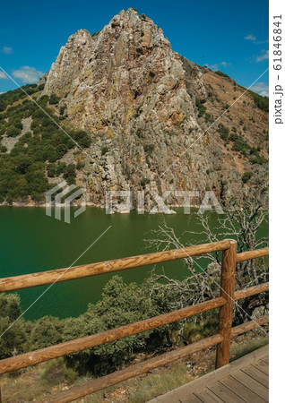 Valley and the Tagus River at the Monfrague National Park 61846841
