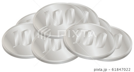 百円硬貨 61847022