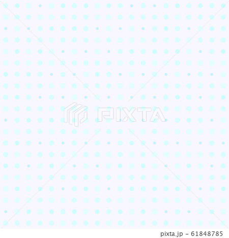 Cyan polka dot pattern. Seamless vector Cyan polka dot pattern. Seamless vector 61848785