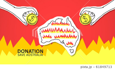 Crowdfunding campaign of collecting money for saving Australia 61849713