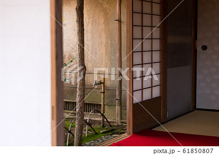 大河内山荘の秋、滴水庵 61850807