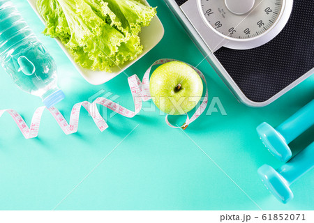 Healthy lifestyle, food and sport concept. Healthy lifestyle, food and sport concept. 61852071