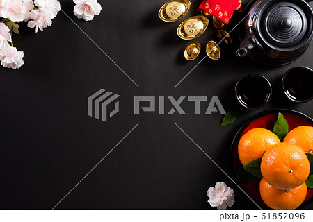 Chinese new year festival decorations  61852096