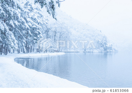木崎湖 （冬） 61853066