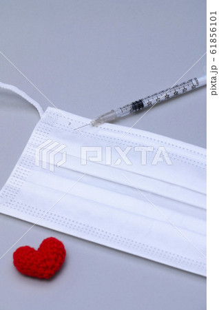 マスク　健康　ウイルス　命　イメージ 61856101