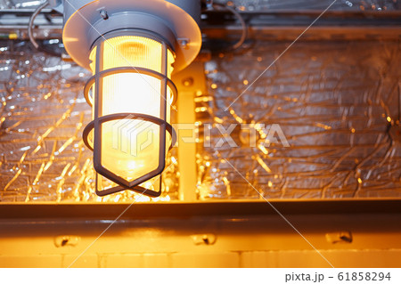 Industrial explosion proof lantern of black and 61858294