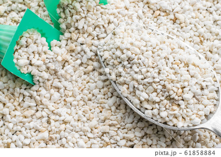 perlite with green cup 61858884