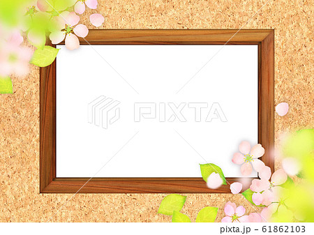 桜　木枠　テクスチャー 61862103