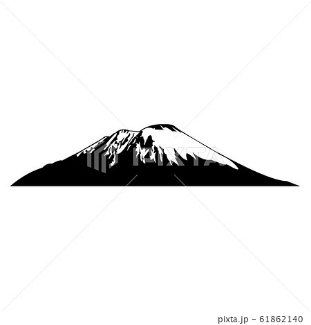 岩手山のイラスト素材