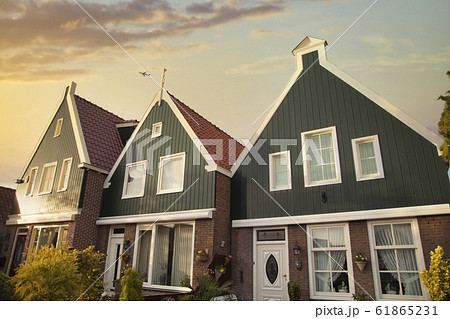 Traditional houses in Holland 61865231