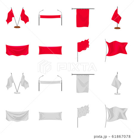Isolated object of texture and presentation icon. Collection of texture and media stock vector illustration. Isolated object of texture and presentation icon. Collection of texture and media stock vector illustration. 61867078