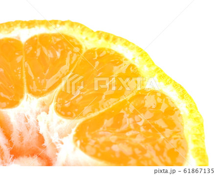 tangerine on a white background 61867135