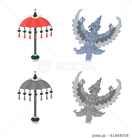 Vector design of and travel logo. Collection of and traditional vector icon for stock. Vector design of and travel logo. Collection of and traditional vector icon for stock. 61868056