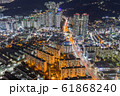 釜山 夜景 建物 61868240
