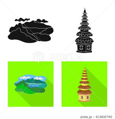 Vector illustration of and travel logo. Set of and traditional stock symbol for web. 61868790