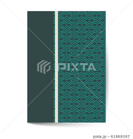 Luxury cover page with pattern design for flyer, Luxury cover page with pattern design for flyer, 61869397