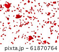 3D rendering of red heart figures, on - PNG or wite - JPG transparent background. 61870764