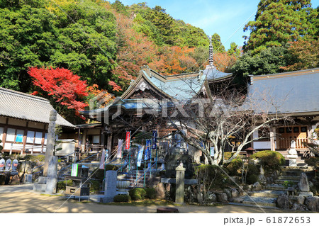 香川県大窪寺の紅葉 香川県大窪寺の紅葉 61872653