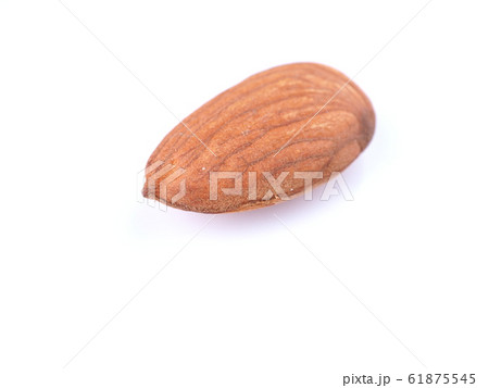 almonds on a white background 61875545