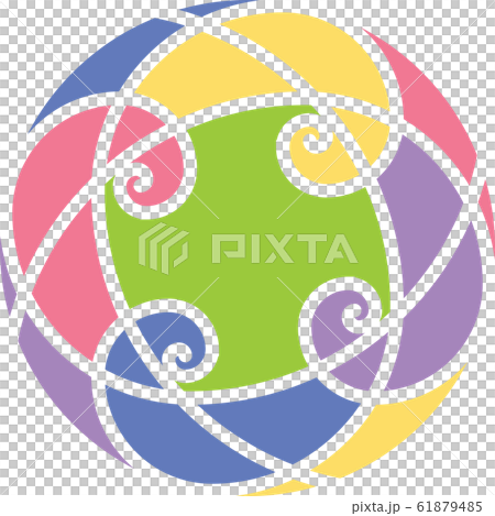 Abstract Circle Logo Design, Colorful round logo 61879485