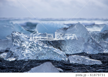 アイスランドの氷 61879731
